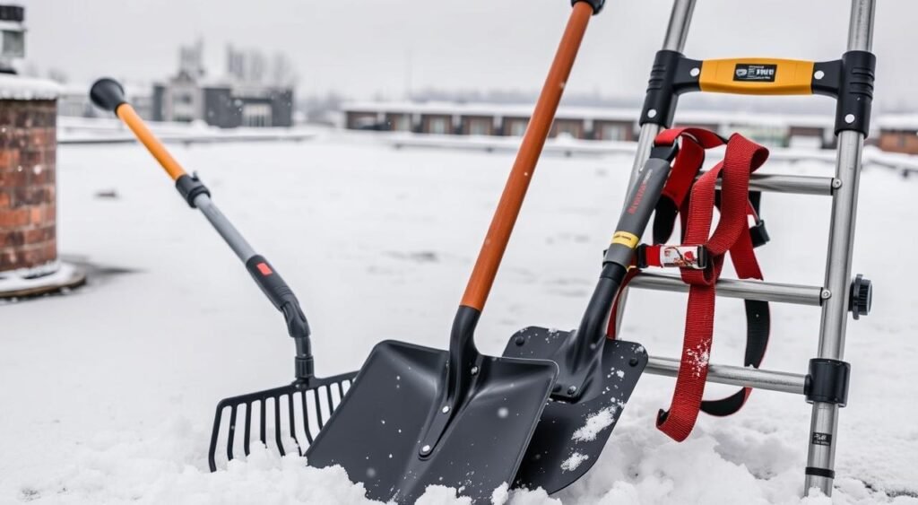 roof snow removal tools