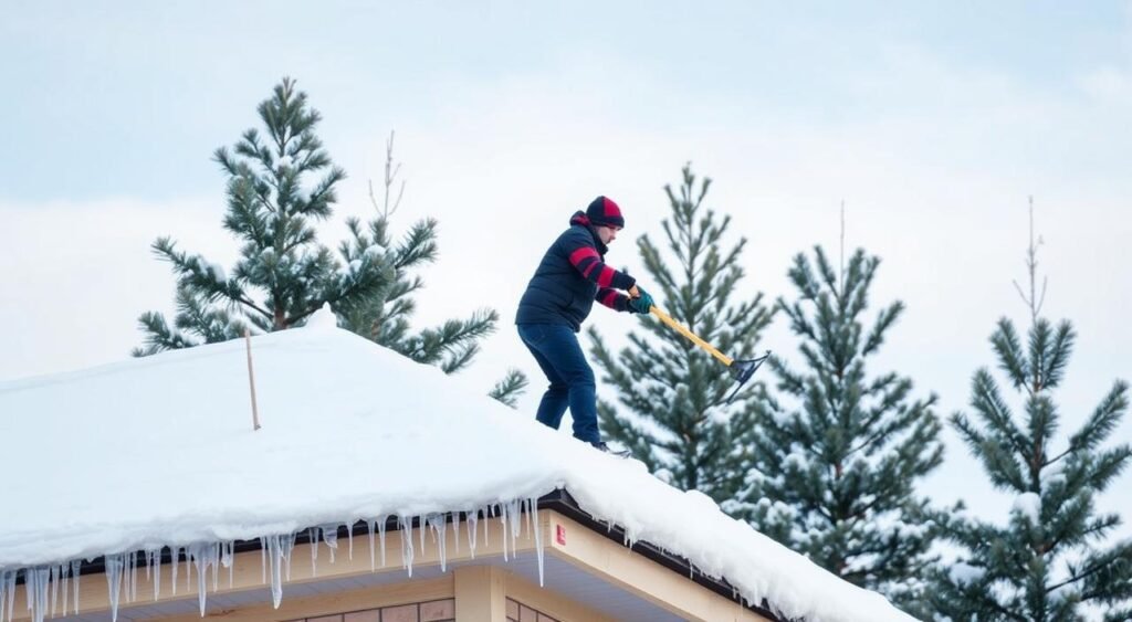 winter roof maintenance